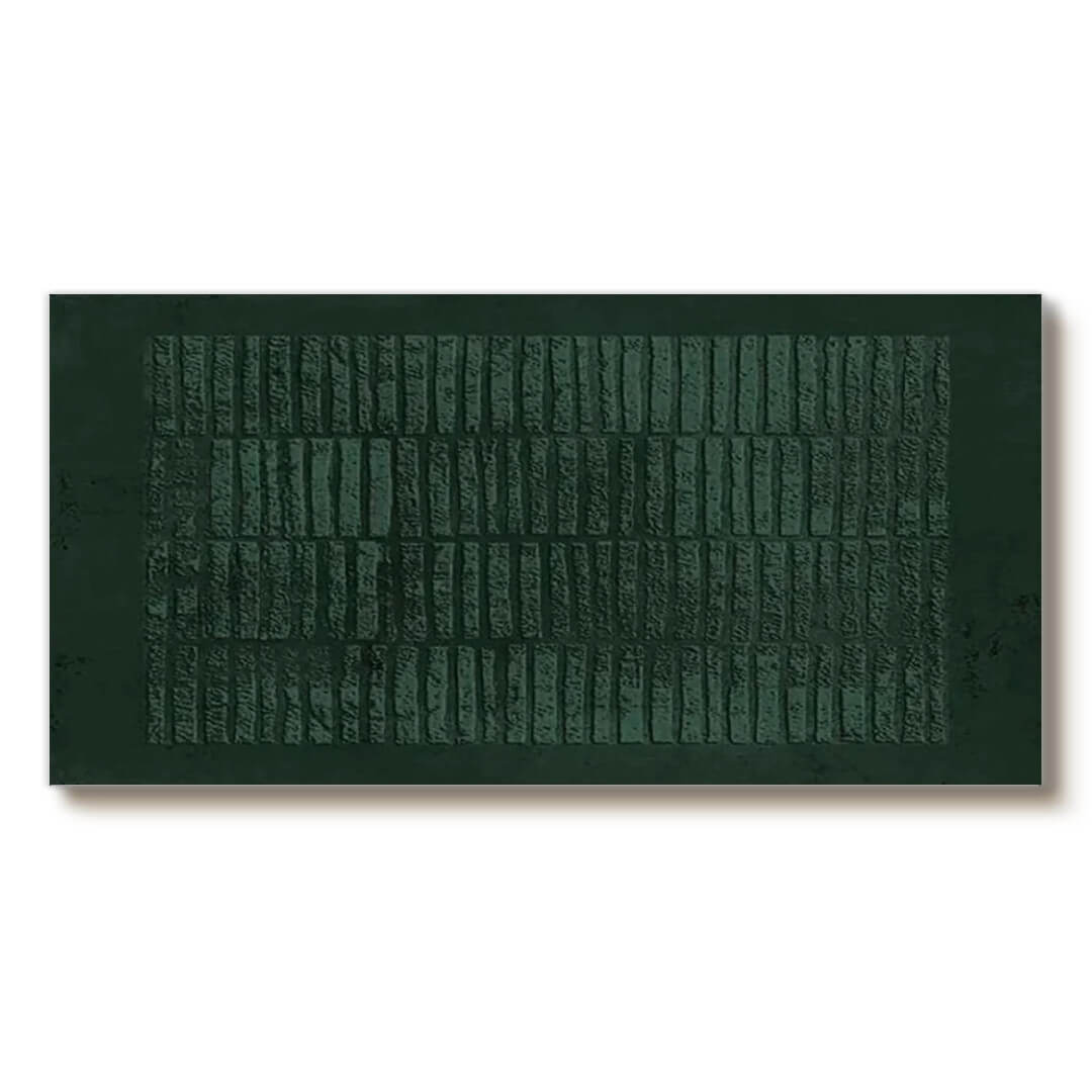 Deep Moss - Contemporary Abstract Painting in Green