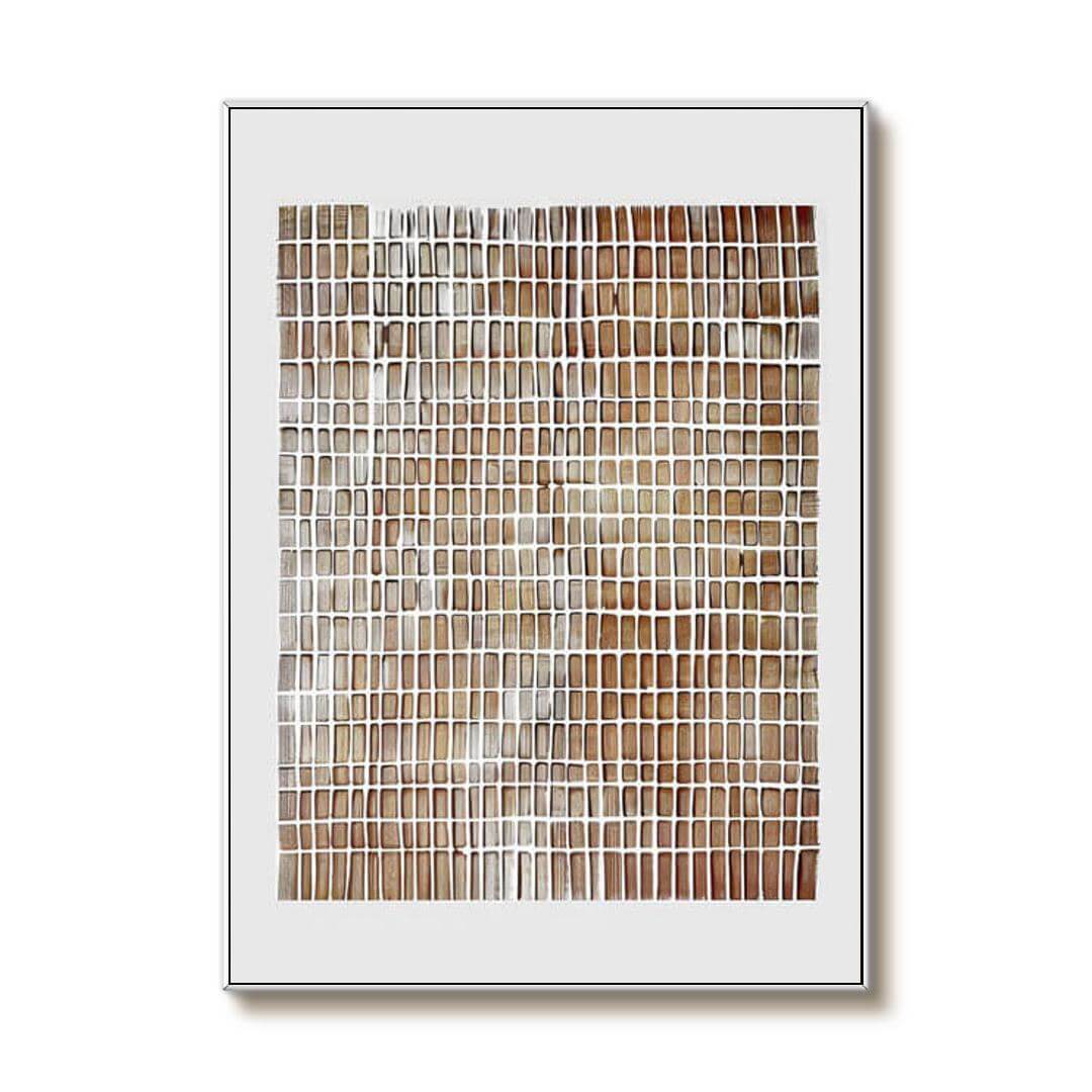 Whispered Lines I - Large Original Wabi Sabi Wall Art Painting