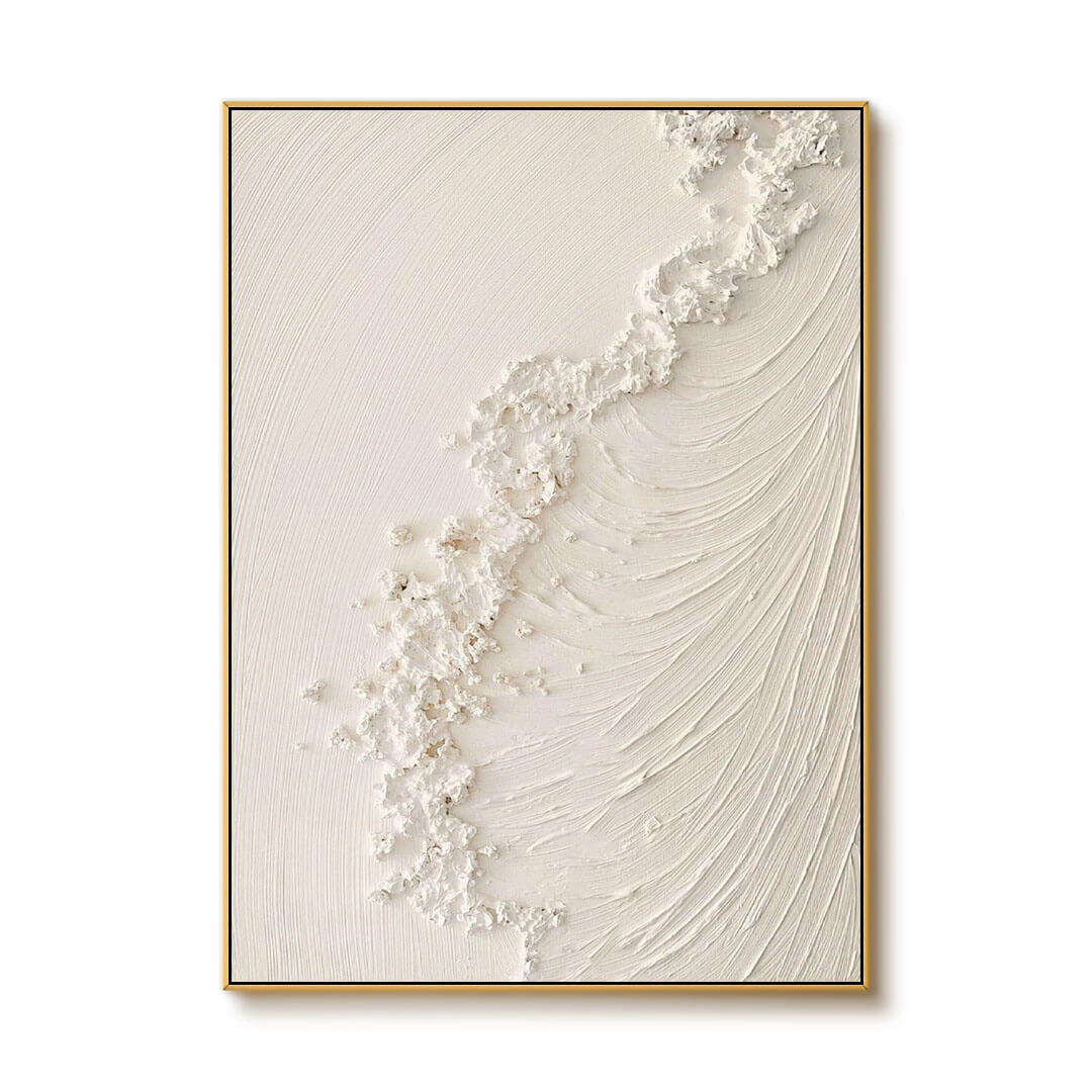 Sharing Joy - Textured Abstract Art on Canvas