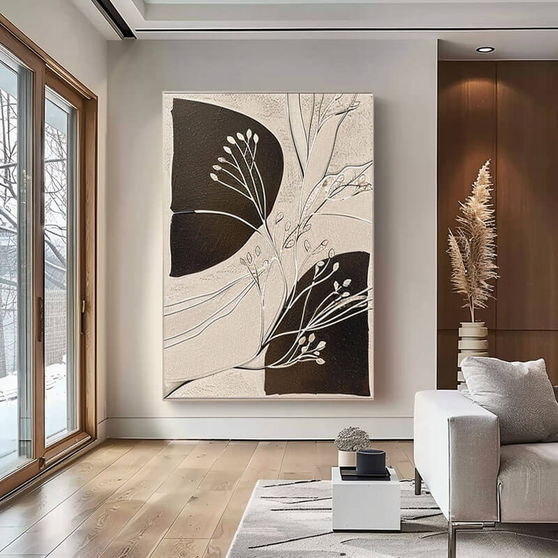 Plant Life - Large Original Botanical Wall Art Painting
