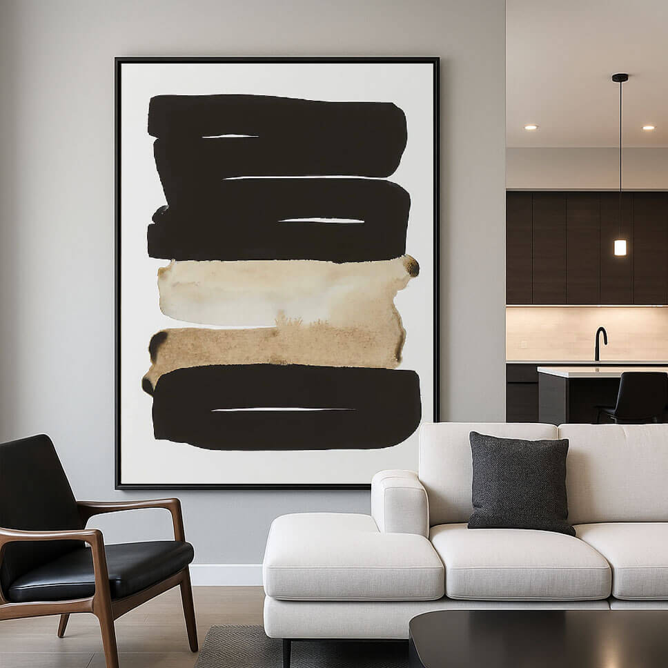 Remains - Modern Abstract Minimalist Art Painting