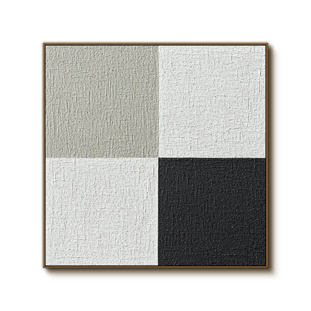 Four Squares - Modern Minimalist Wall Art