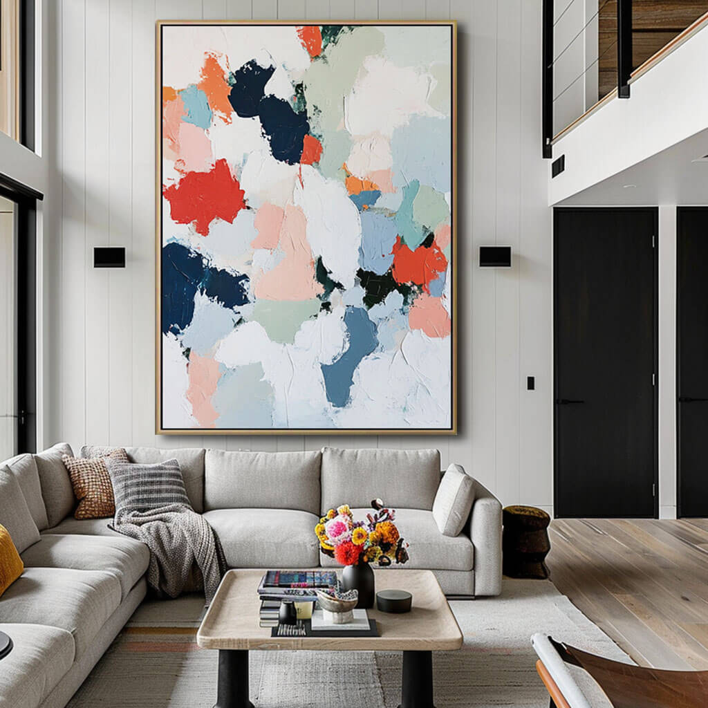 Synergy - Colorful Canvas Art Painting