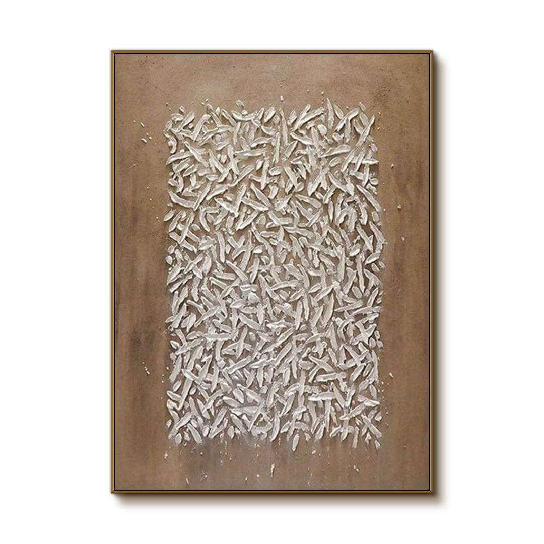 Entropy - Huge Texture Wabi-Sabi Wall Art Painting
