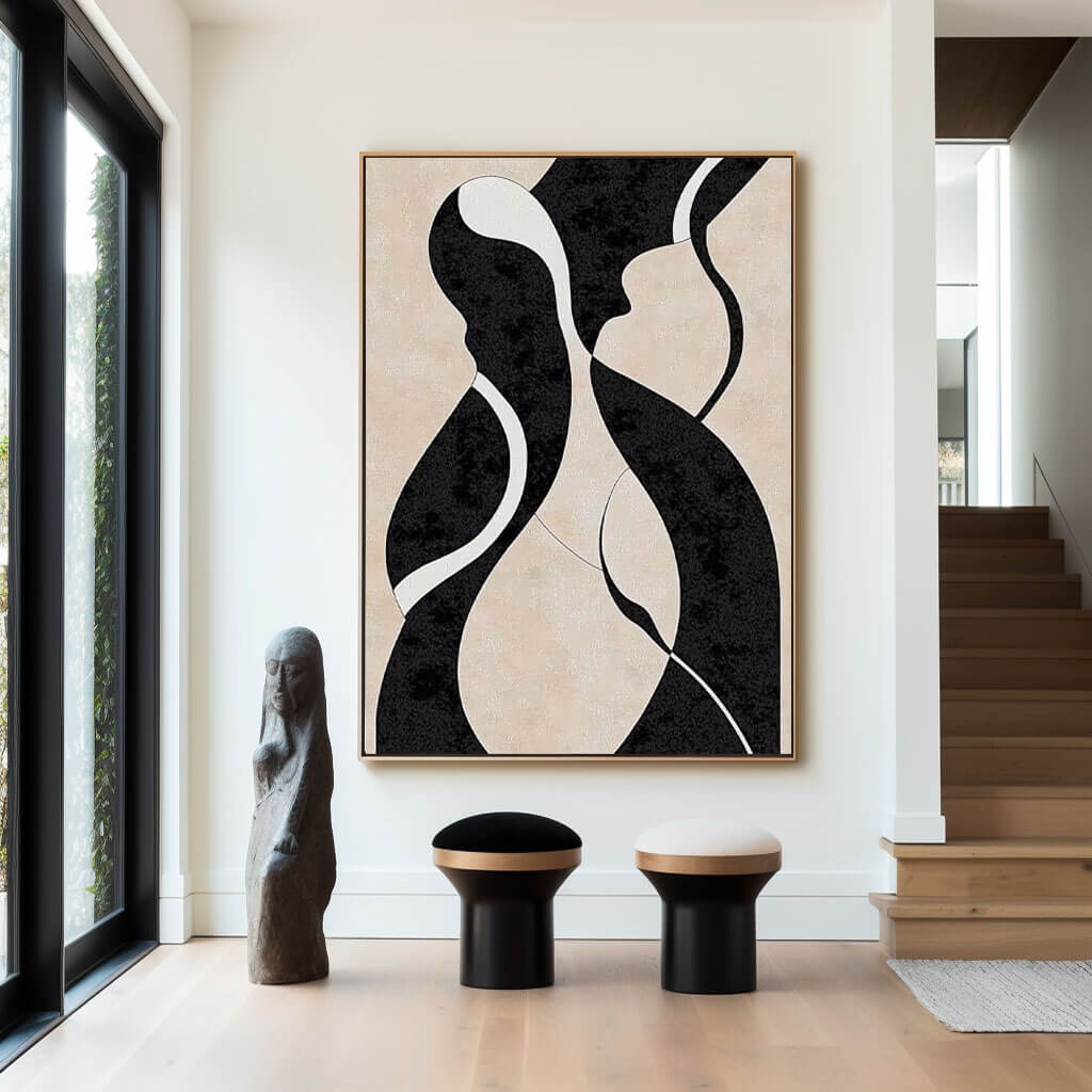 Illusion - Original Minimalist Abstract Art Painting