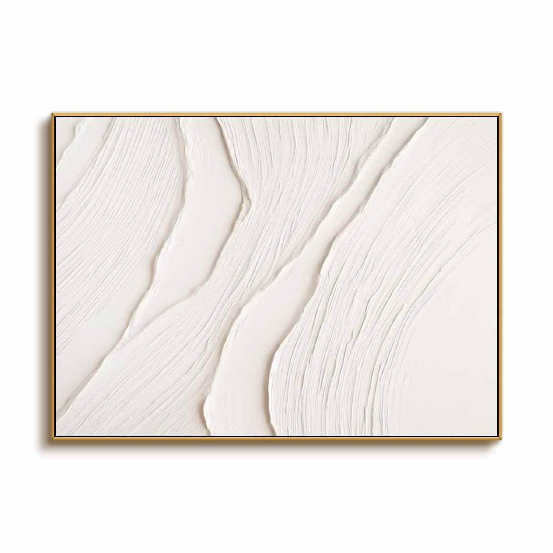 Fade Out - Textured Minimalist Wall Art Painting