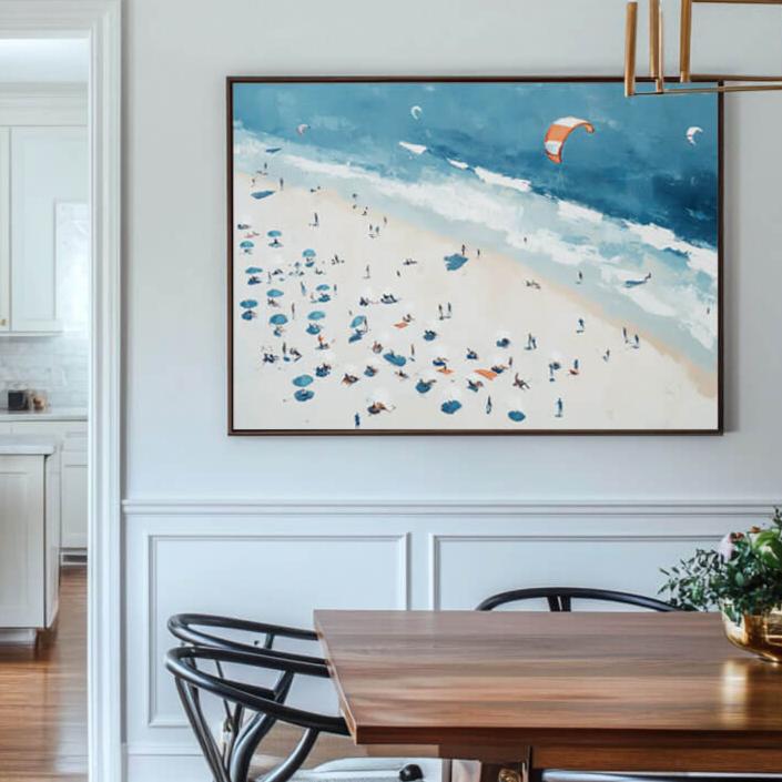 Beach Week - Large Seascape Canvas Art