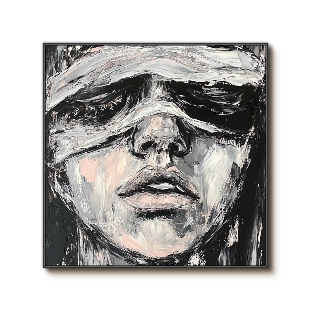 Her I - Abstract Figure Wall Art Painting