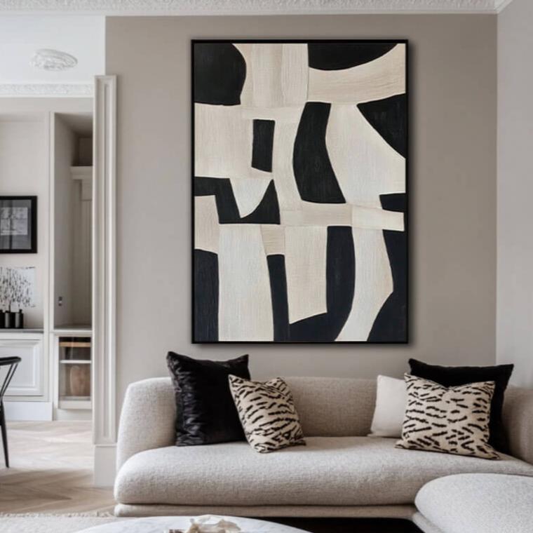 No Holds Barred - Large Minimalist Abstract Art Painting