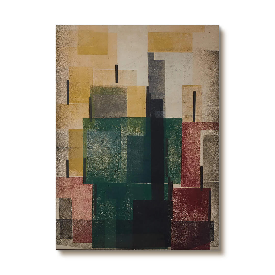 Color Council - Modern Geometric Abstract Wall Art