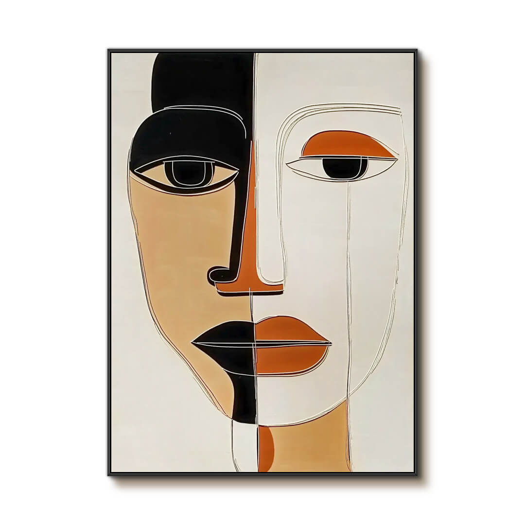 Masque - Original Abstract Canvas Art