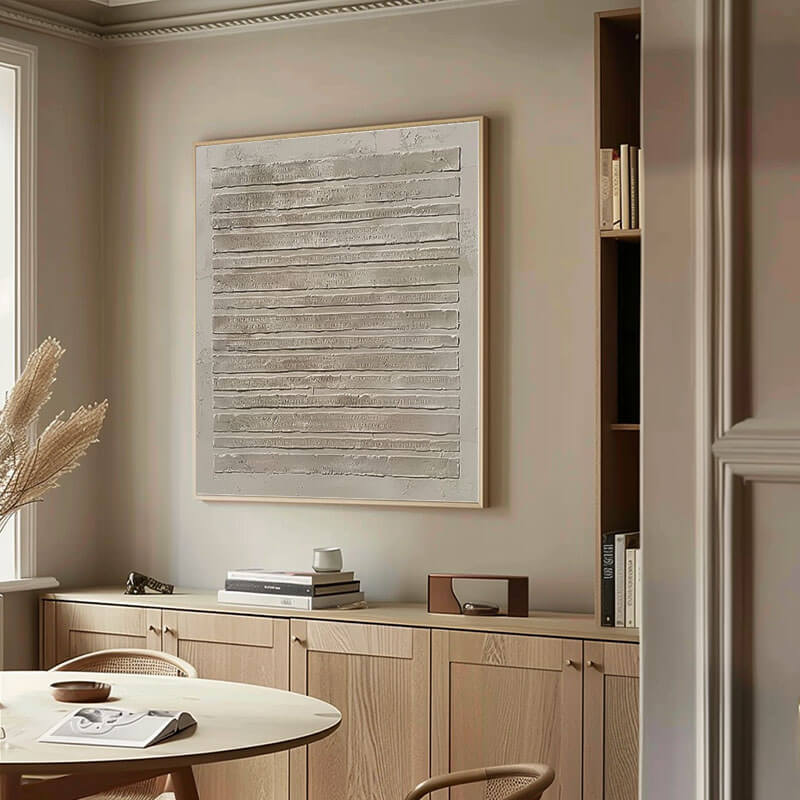 Whispers of the Past - Brown Wabi Sabi Abstract Wall Art