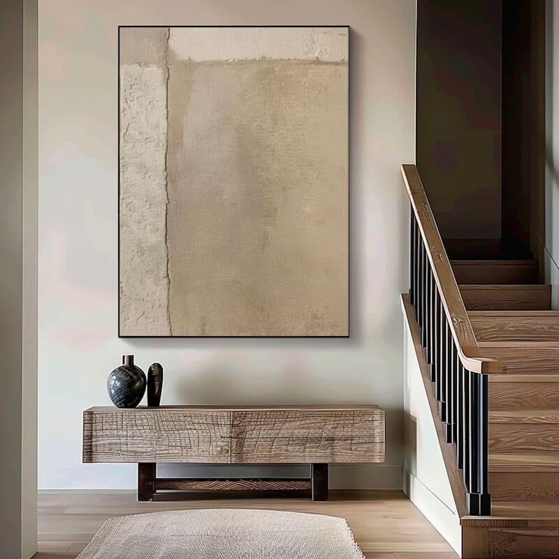 Tableau I - Brown Wabi Sabi Textured Wall Art