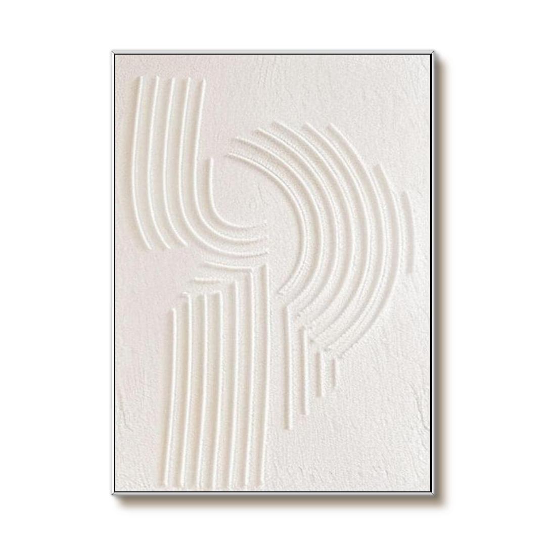 Echoes - Texture Minimalist Wall Art Painting