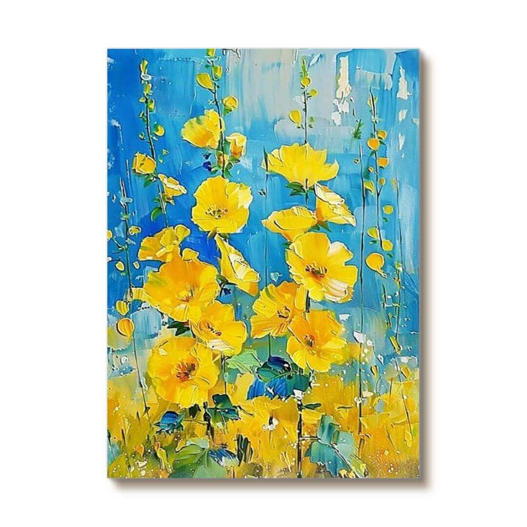 Infinite Bloom I - Large Abstract Art Painting