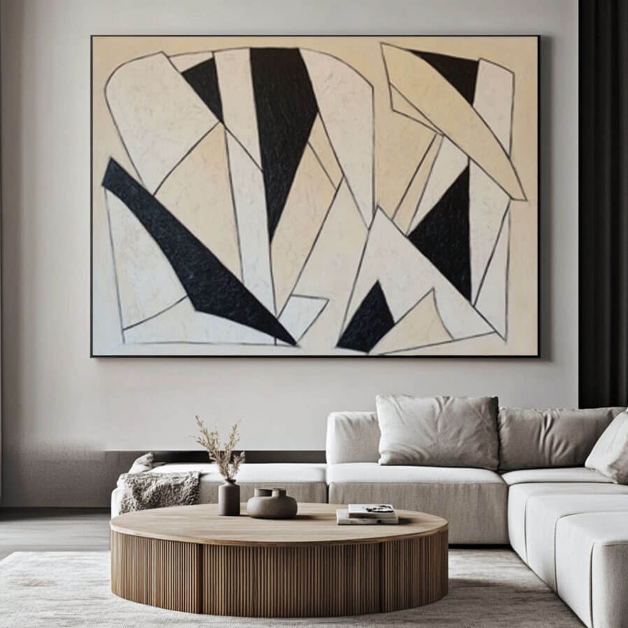 Collapse - Abstract Minimalist Art Painting