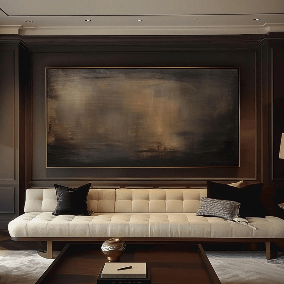 Dust of Dusk - Modern Minimalist Abstract Wall Art