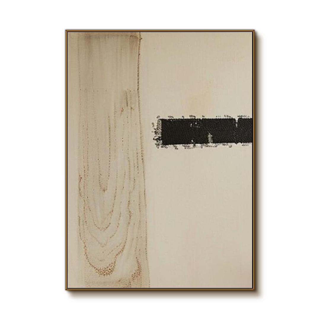 Wood Grain - Large Wabi Sabi Art Painting