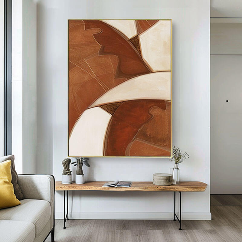Sweep - Minimalist Abstract Art Painting