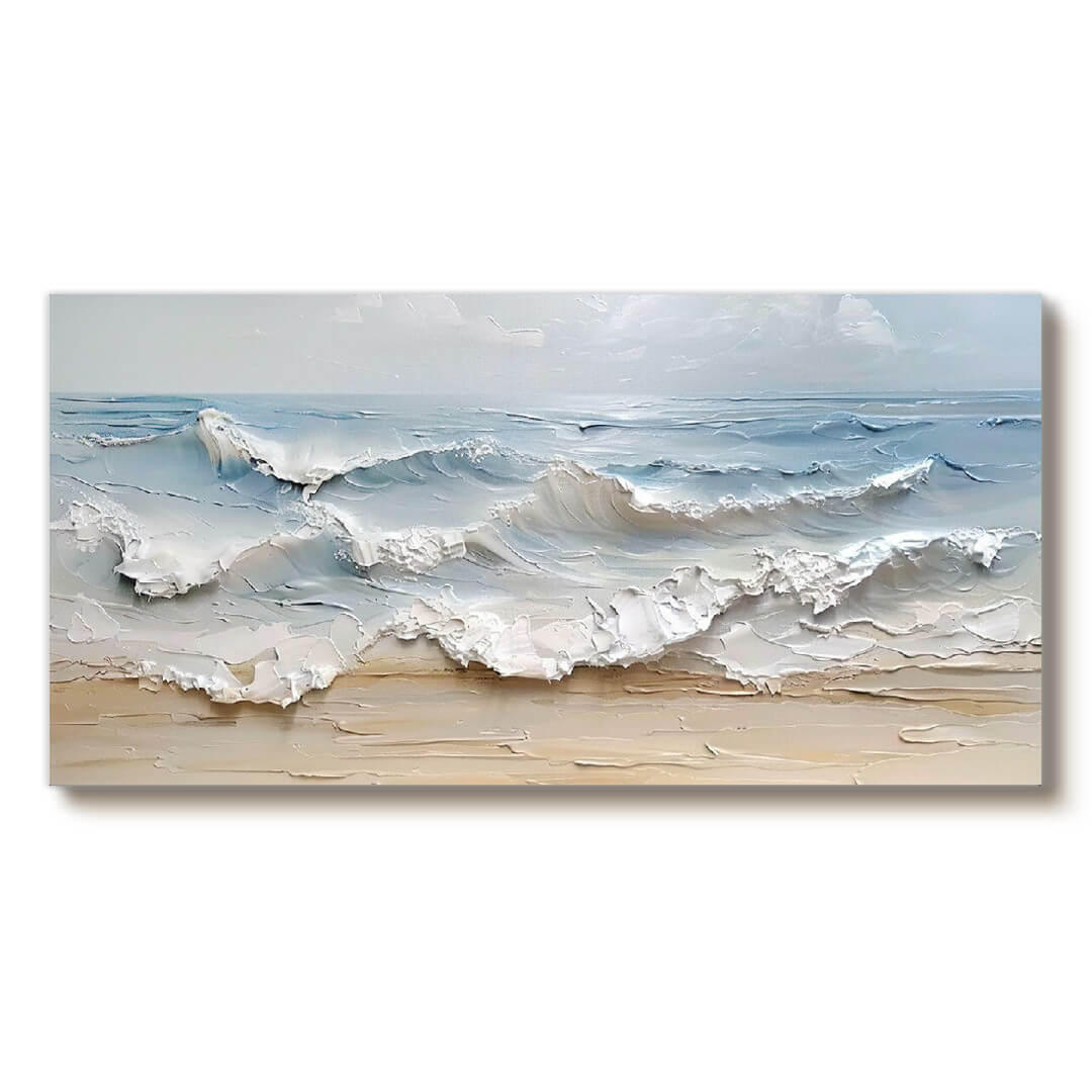 Foamrise - Seascape Ocean Wave Textured Wall Art