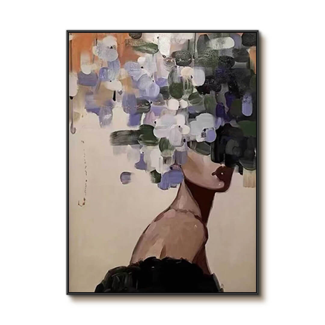 Women In Vogue I - Modern Minimalist Wall Art Painting