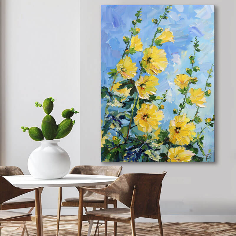 Garden In Bloom - Abstract Canvas Art