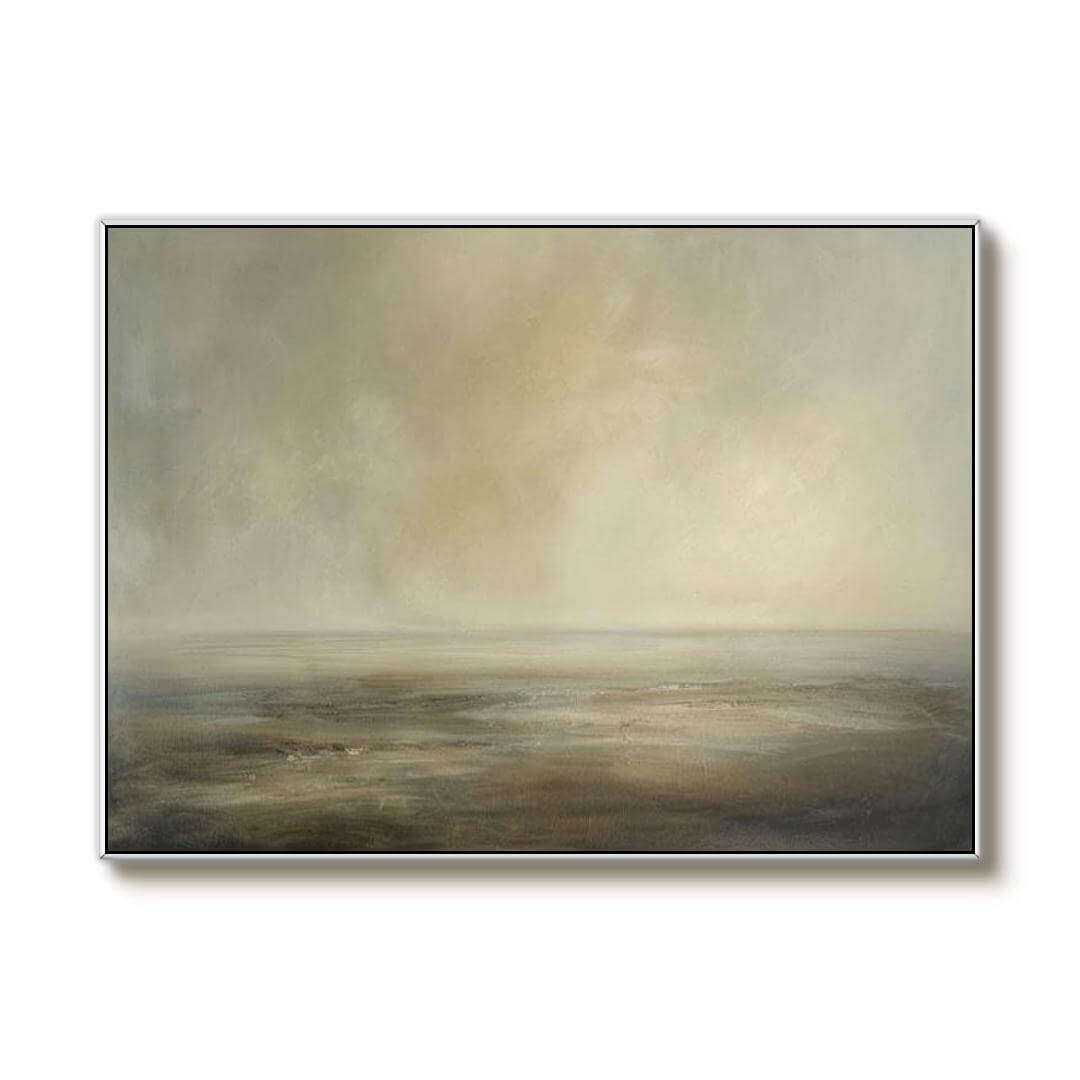 Misty Horizon - Huge Original Abstract Canvas Art