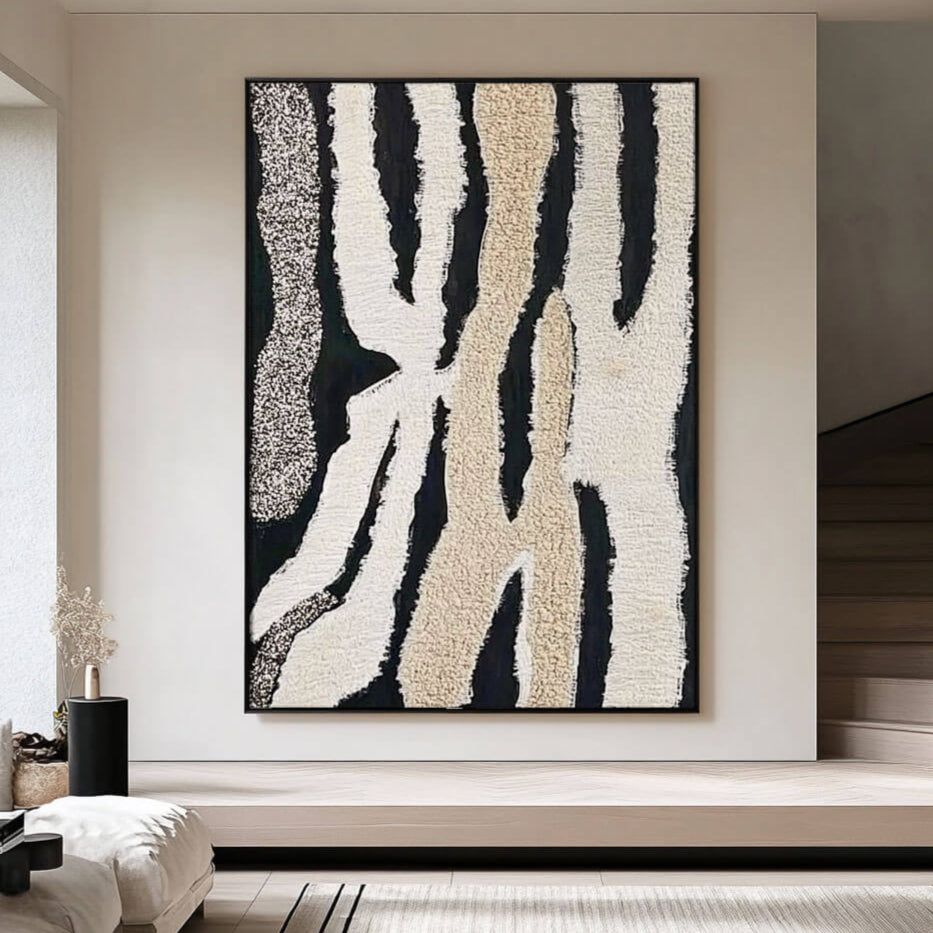 Bright Wave - Abstract Canvas Art Painting