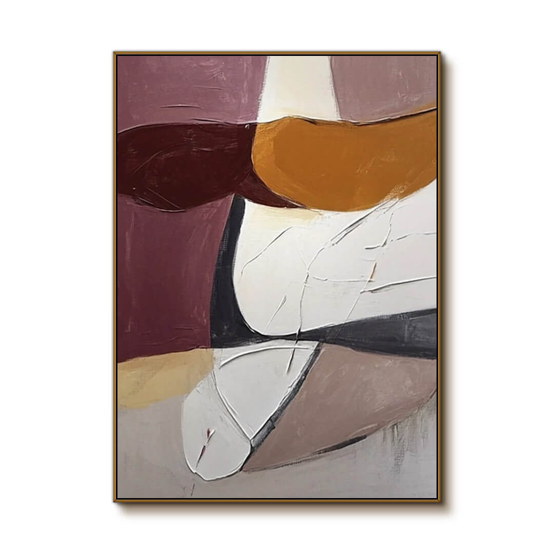 Composition A - Abstract Wall Art Painting