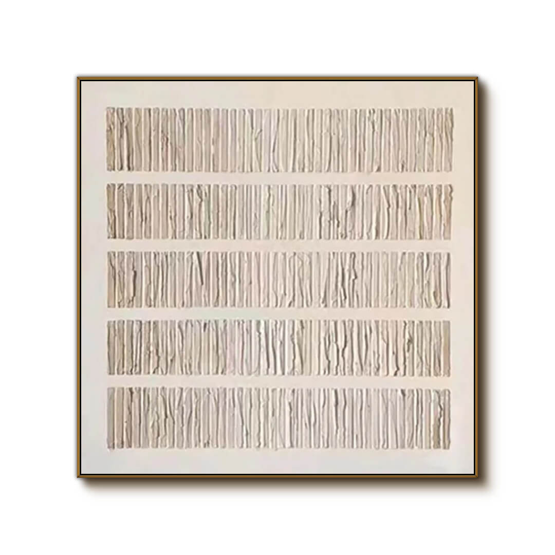 Field of Rhythm - Modern Wabi-Sabi Painting