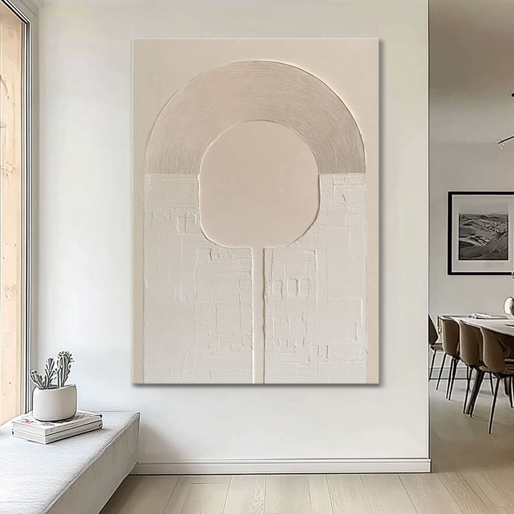 The Escape - Textured Abstract Wall Art Painting