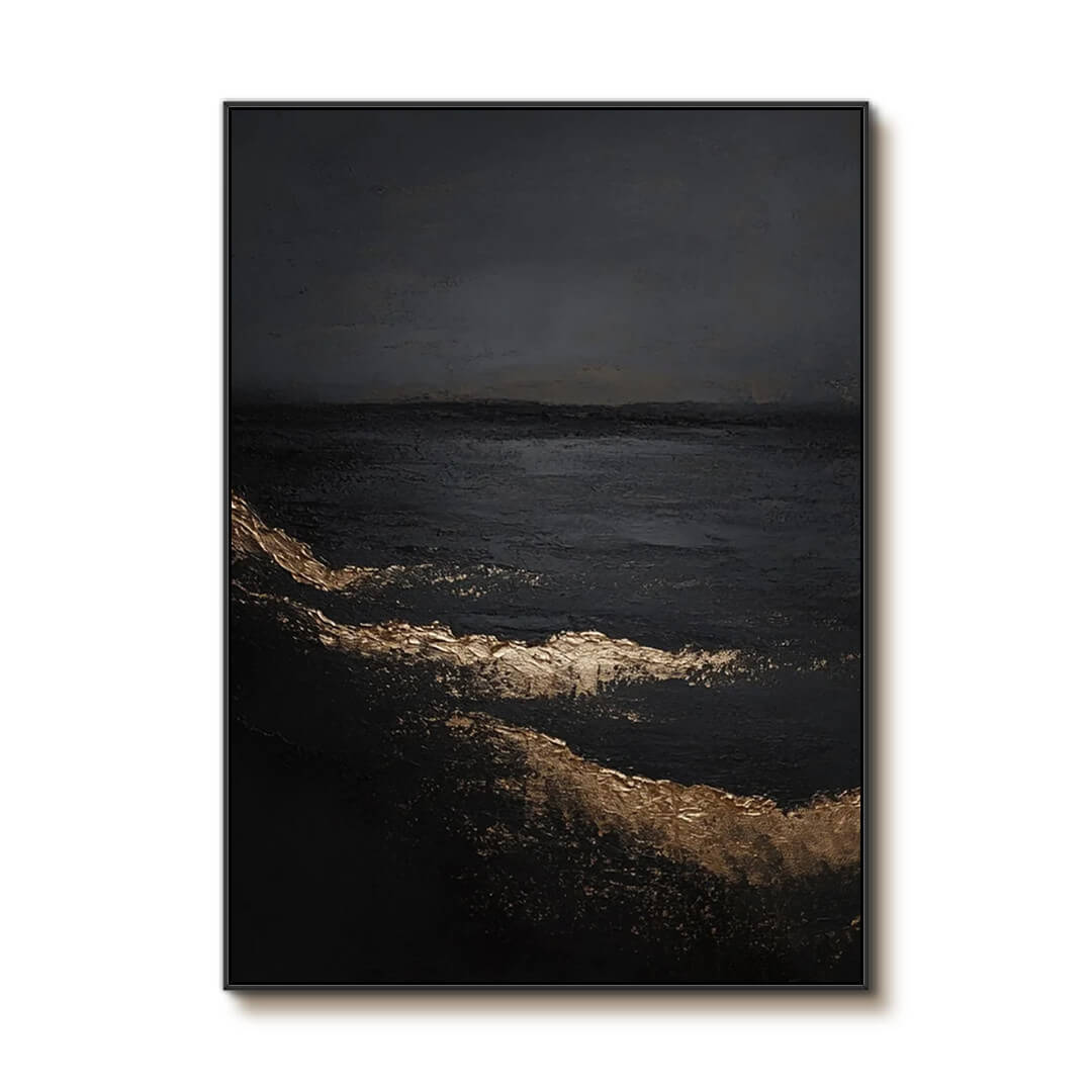 Flow - Abstract Minimalist Wall Art Painting