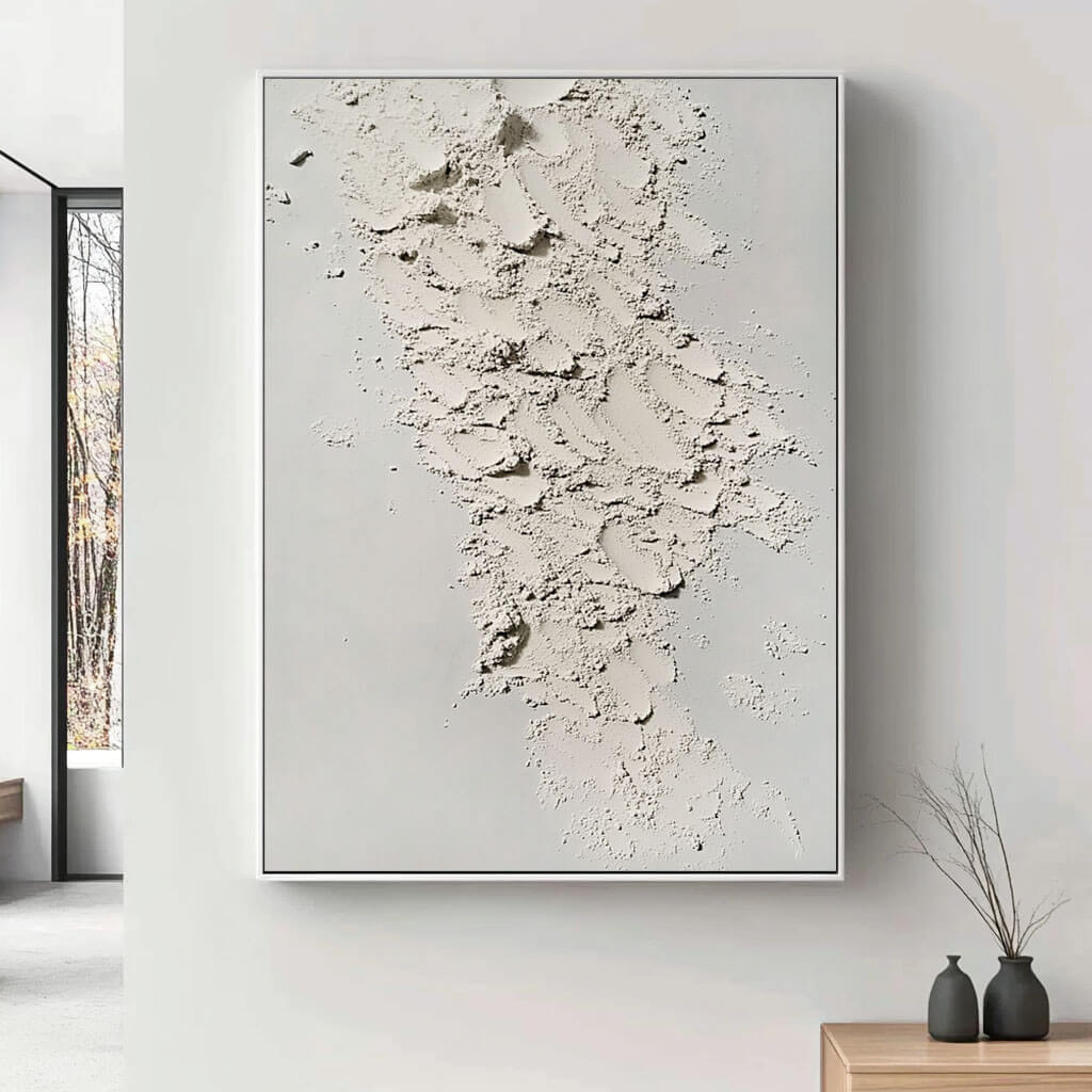 Improvisation - Textured Wall Art Painting