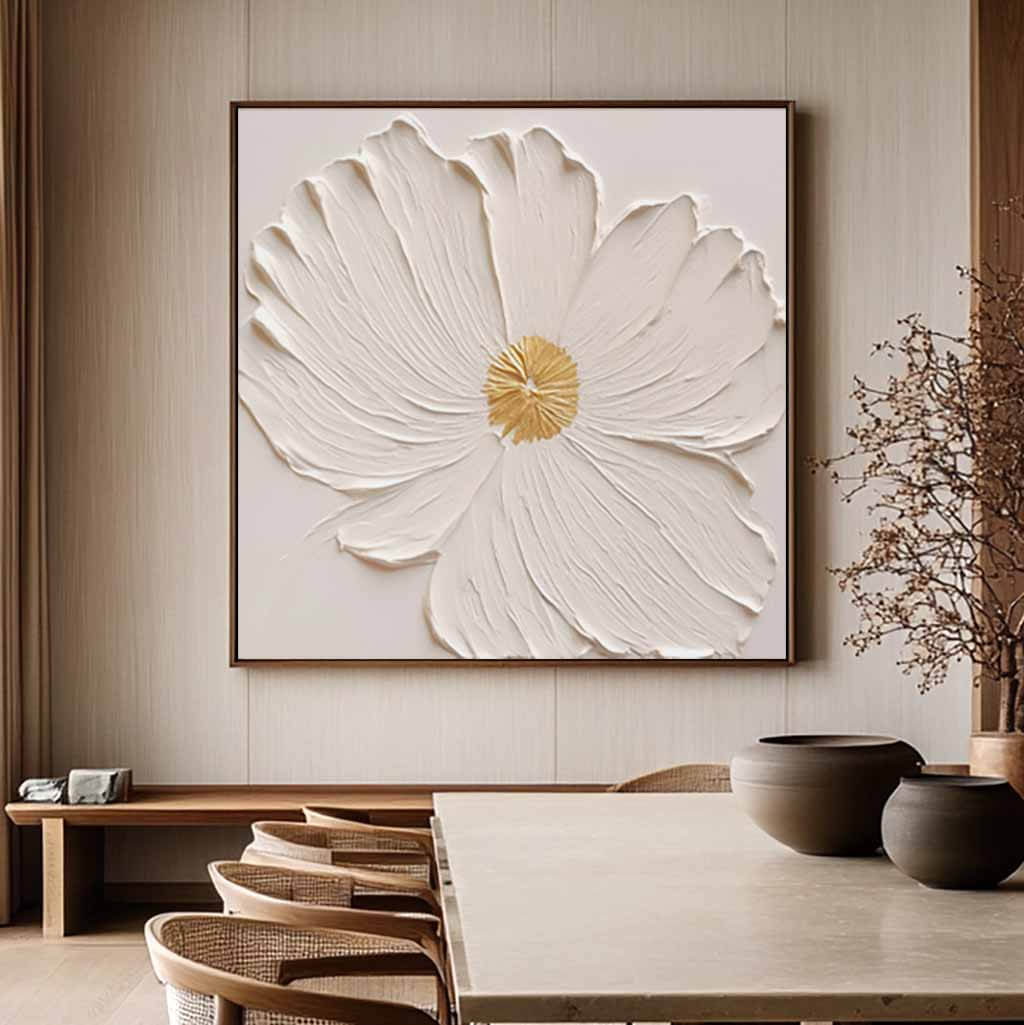 Morning Hopes - Modern Abstract Wall Art Painting