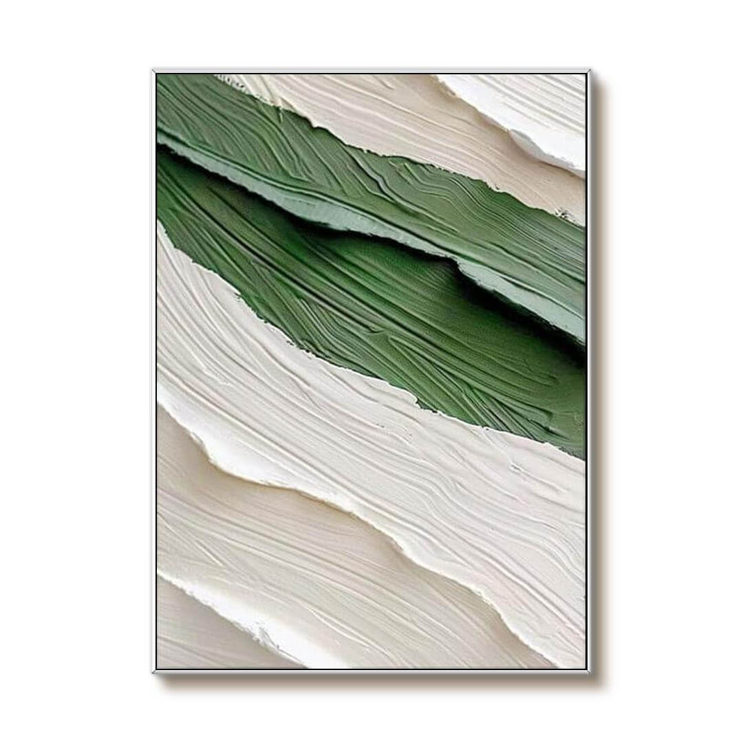 Ripples of Serenity - Large Abstract Minimalist Canvas Art
