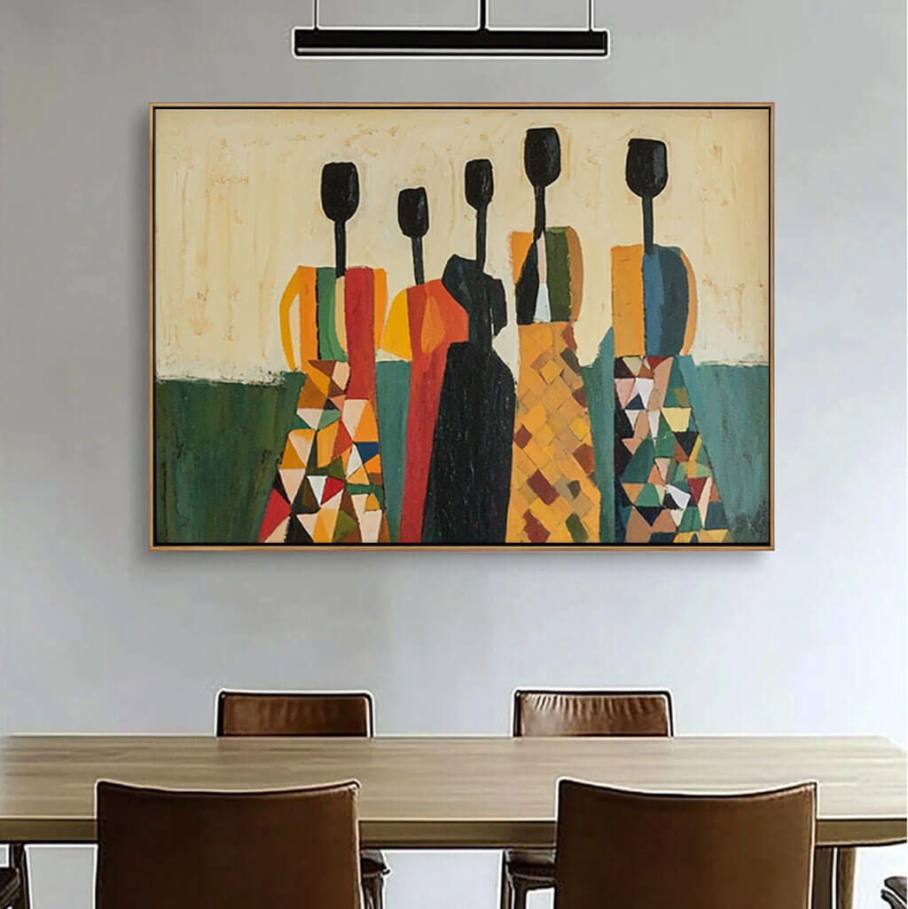 Inseparable - Modern Abstract Canvas Art Painting