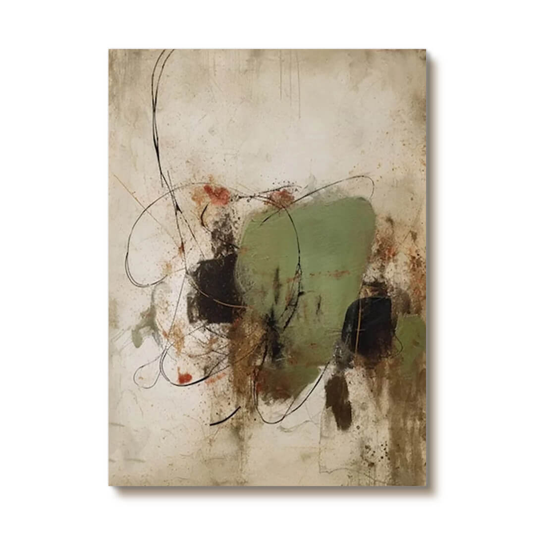 Moss - Modern Abstract Wall Art