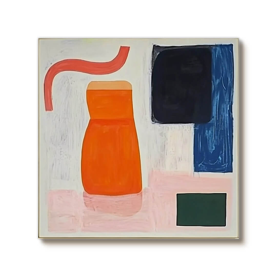 Everything In Its Right Place - Contemporary Abstract Art Painting