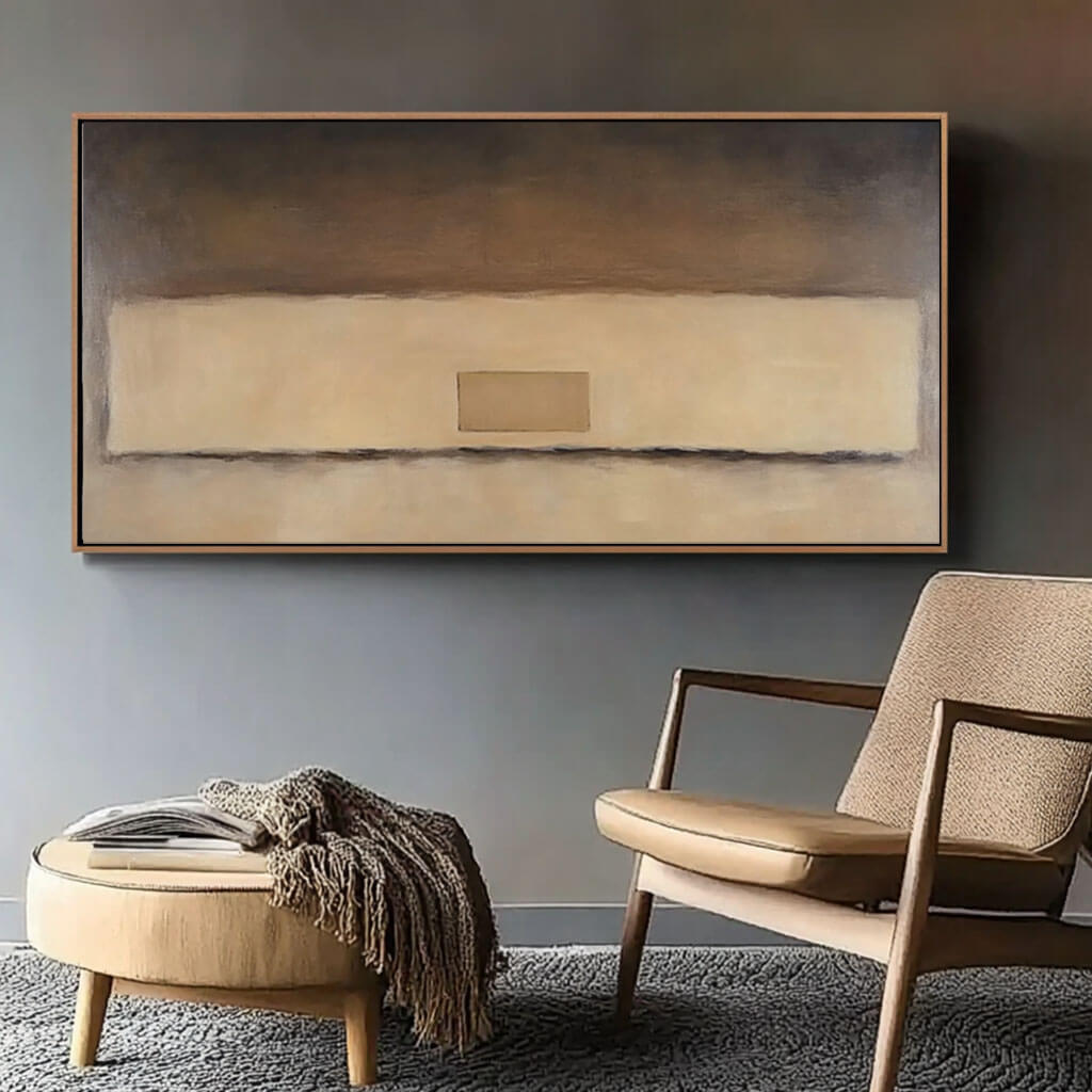 Close to the Edge - Large Abstract Art Painting