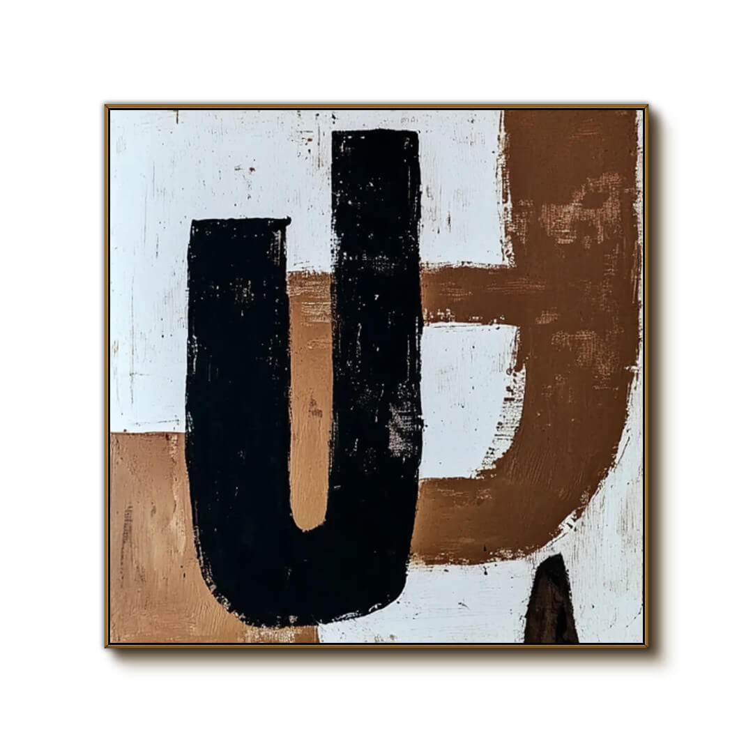Unfinished Letter - Abstract Art Painting