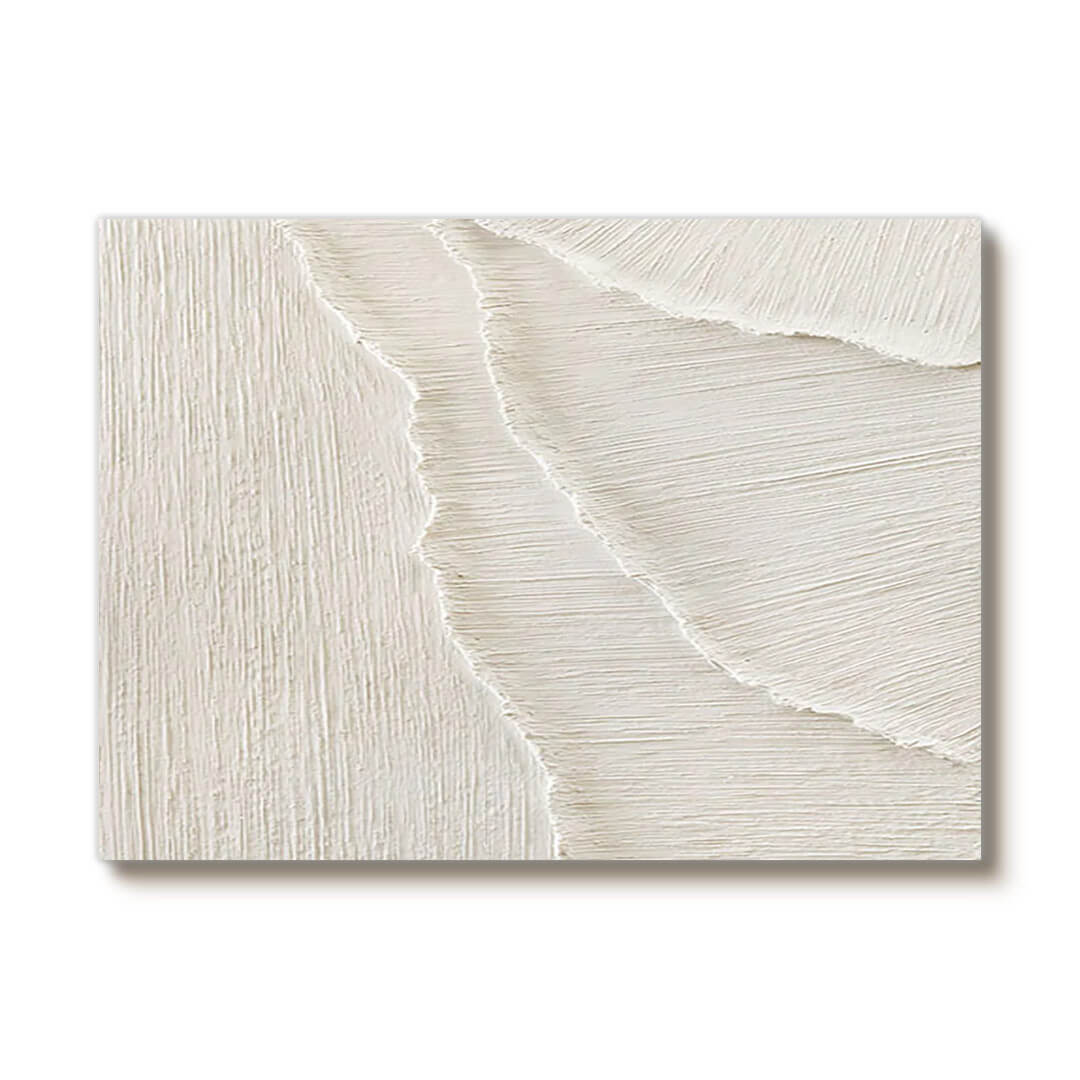 Waves of Serenity II - Large Textured Abstract Art Painting