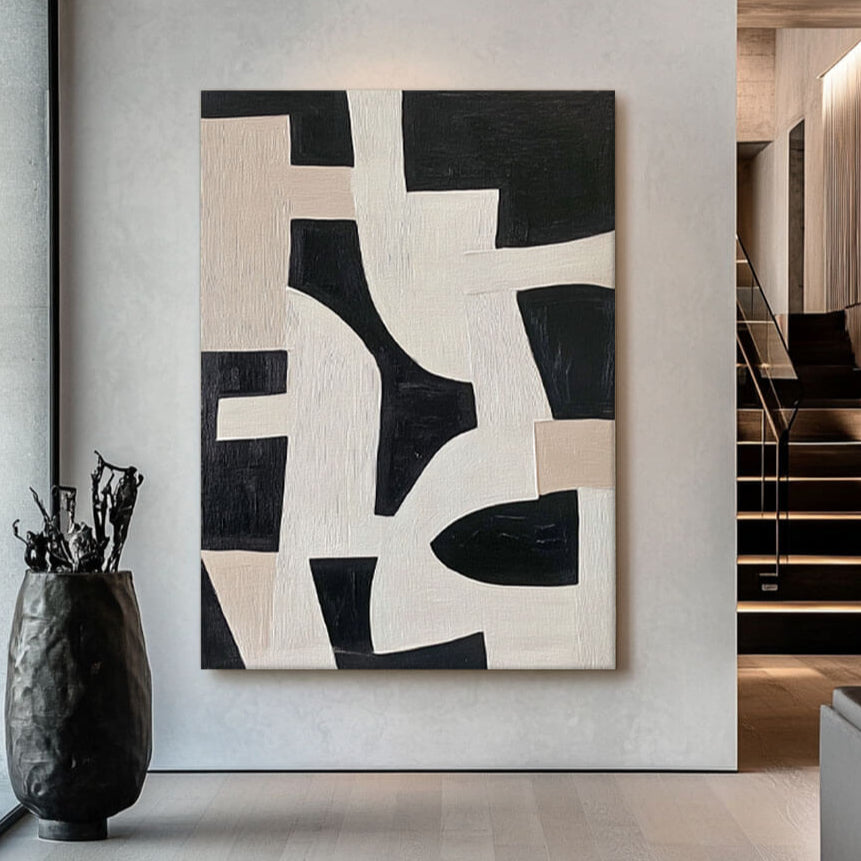 Channel - Minimalist Abstract Art Painting