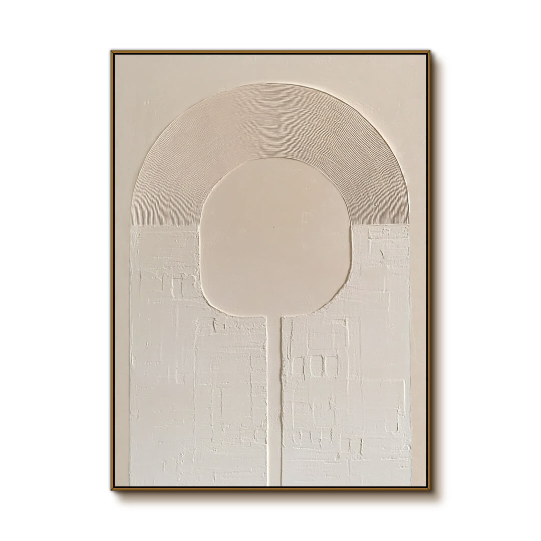 The Escape - Textured Abstract Wall Art Painting