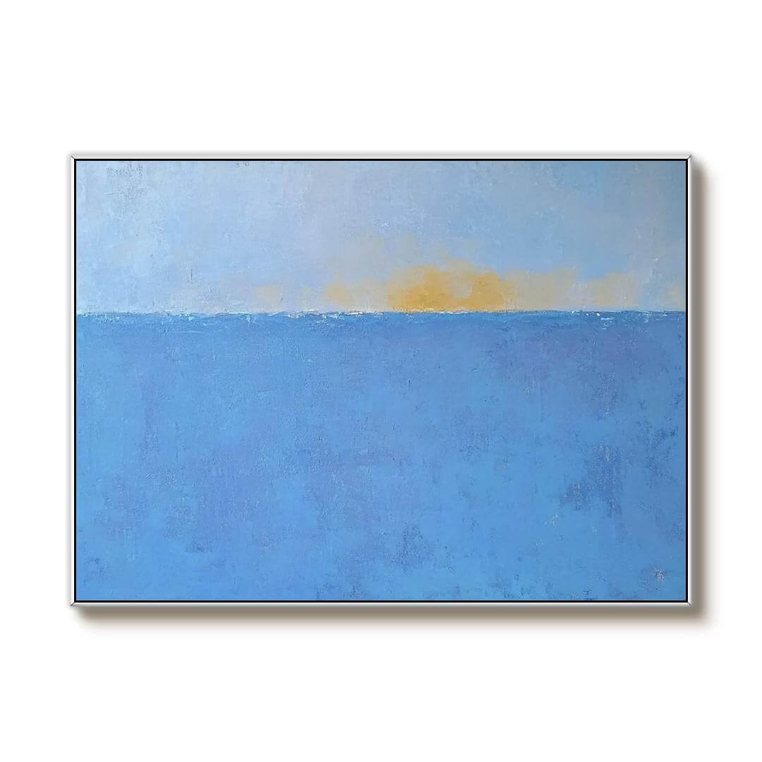 Sunrise at Sea - Large Abstract Landscapes Wall Art