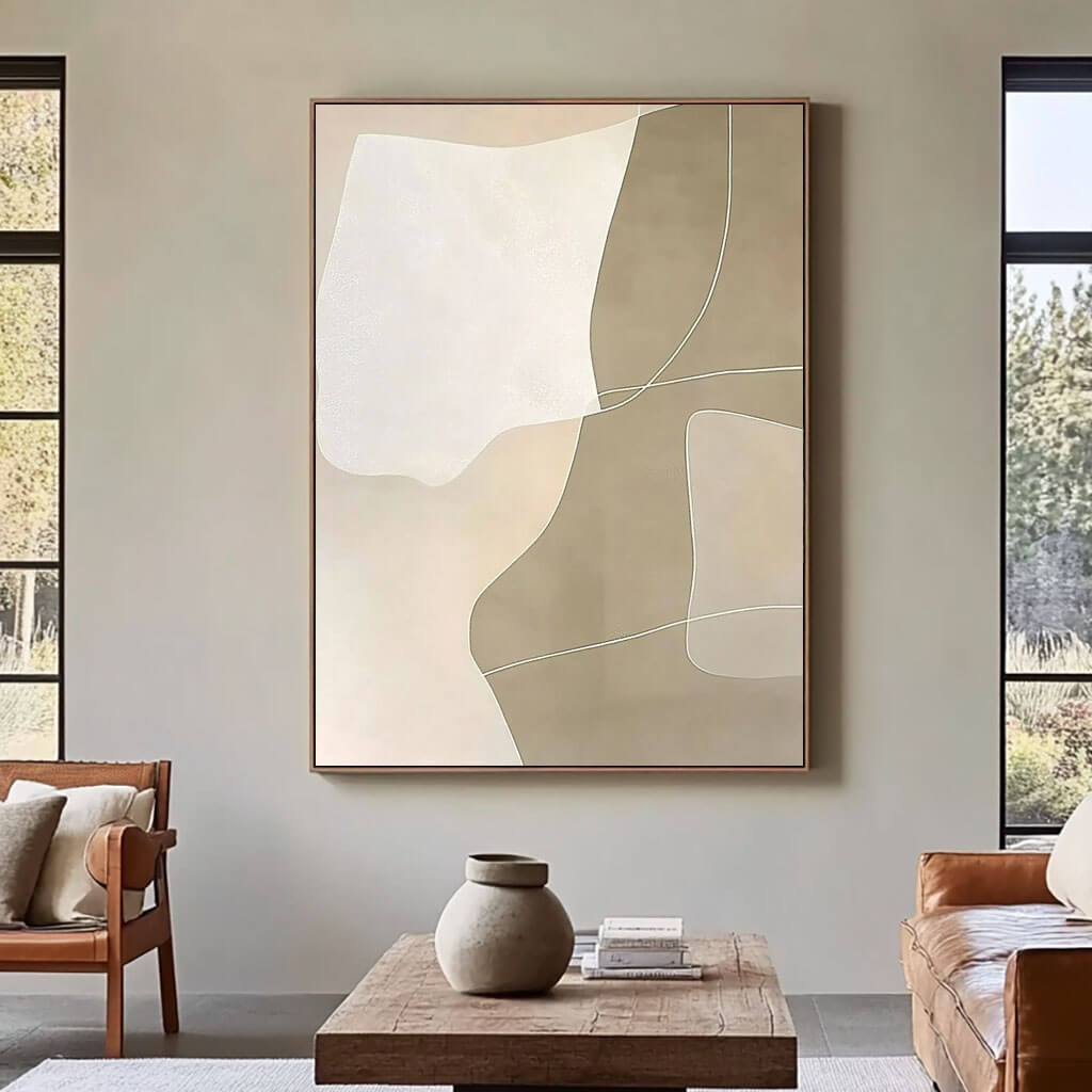 Liminal Space - Modern Minimalist Canvas Art Painting