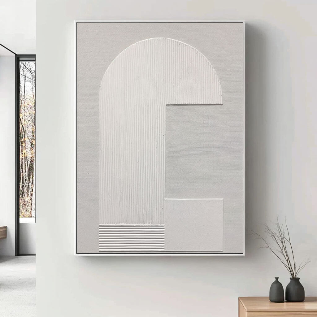Spaced Out - Modern Minimalist Abstract Art Painting