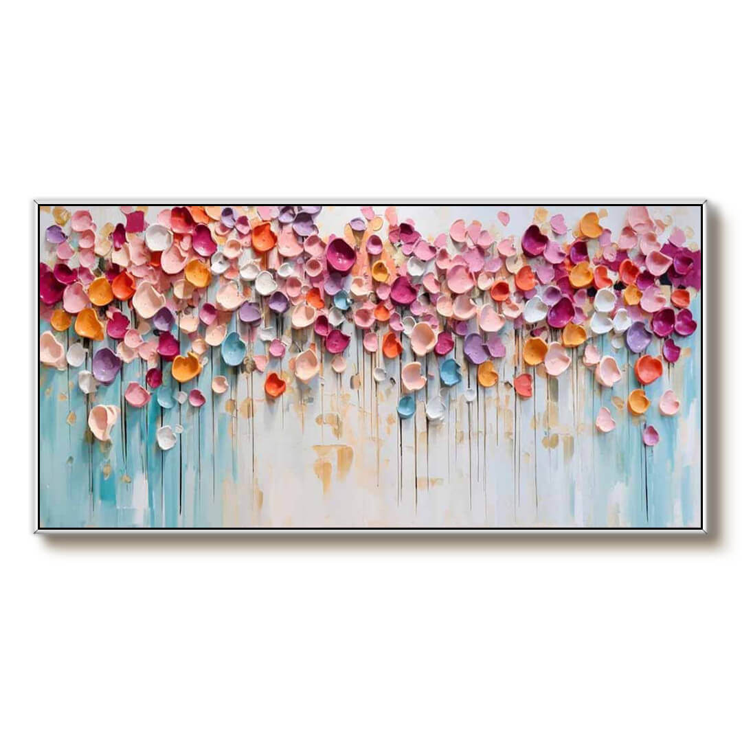 Floral Splendor - Modern Colorful Abstract Art