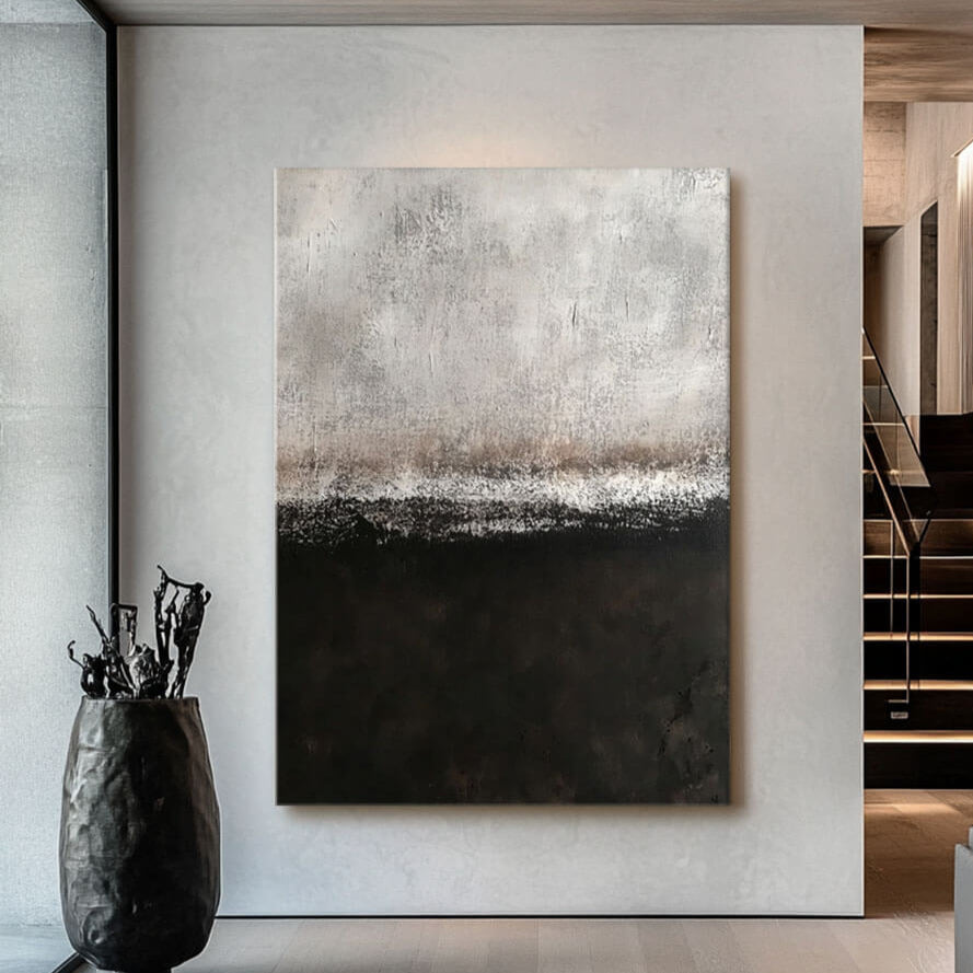 Sinking - Original Modern Abstract Art Painting