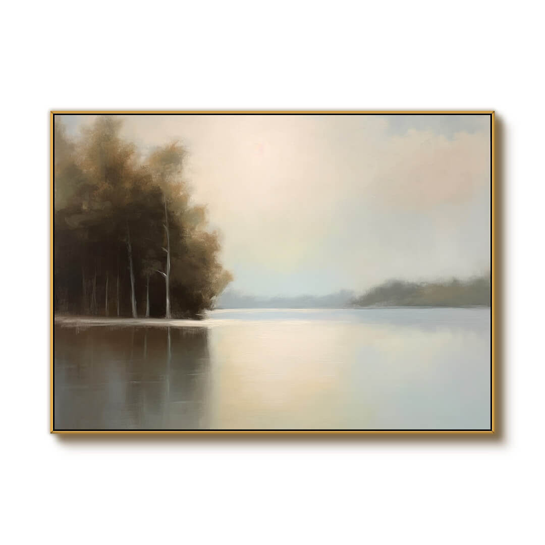 Waters Edge - Landscape Abstract Wall Art