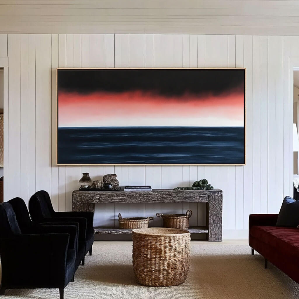Last Light - Modern Abstract Wall Art Painting
